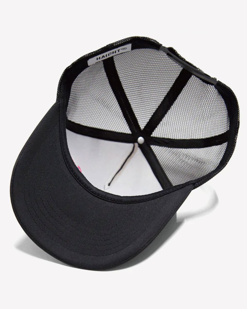 画像4: Haight LVC NEON LIGHT MESH CAP Black ネオン刺繍 メッシュキャップ (4)