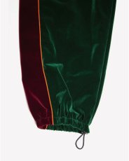 画像6: Haight VELOUR TRACK PANTS Green 2トーン ベロア トラック パンツ (6)