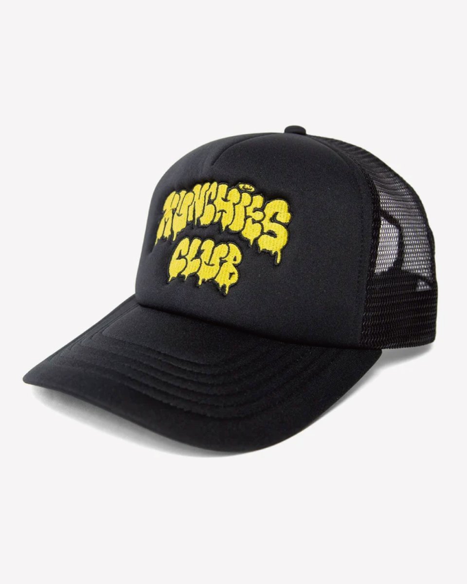画像5: Haight MUNCHIES MESH CAP ft. CASPER Black グラフィック刺繍 メッシュ キャップ 帽子 (5)
