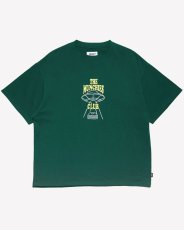 画像2: Haight M.C BURGER Tee Green RAT HOLE STUDIO グラフィック 半袖Tシャツ (2)