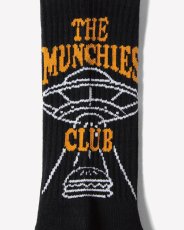 画像7: Haight M.C BURGER SOCKS Black RAT HOLE STUDIOS グラフィック ソックス (7)