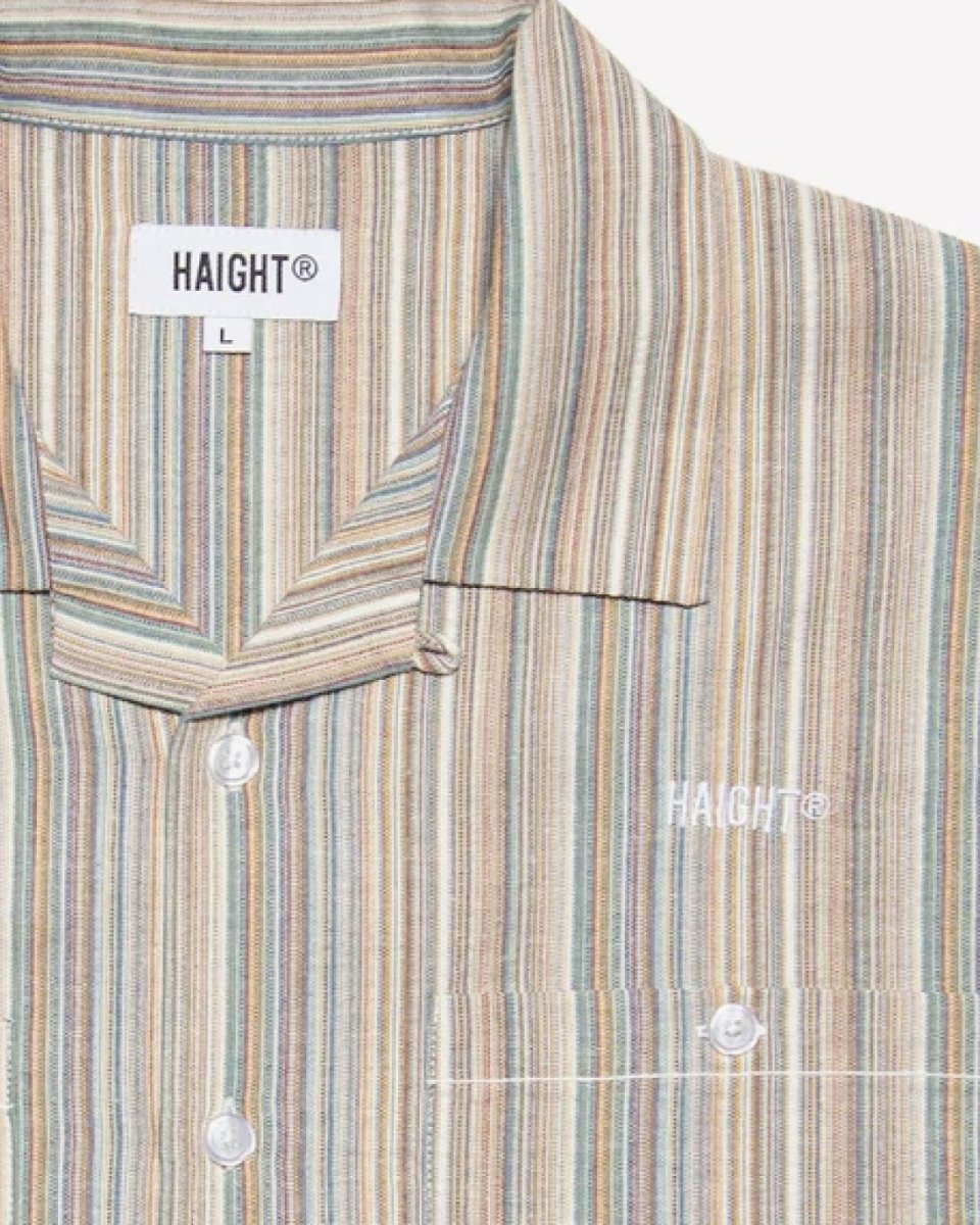 画像3: HAIGHT MULTI CLR STRIPE SHIRT Multi Color ストライプ オープンカラーシャツ (3)