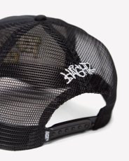 画像3: Haight MUNCHIES MESH CAP ft. CASPER Black グラフィック刺繍 メッシュ キャップ 帽子 (3)