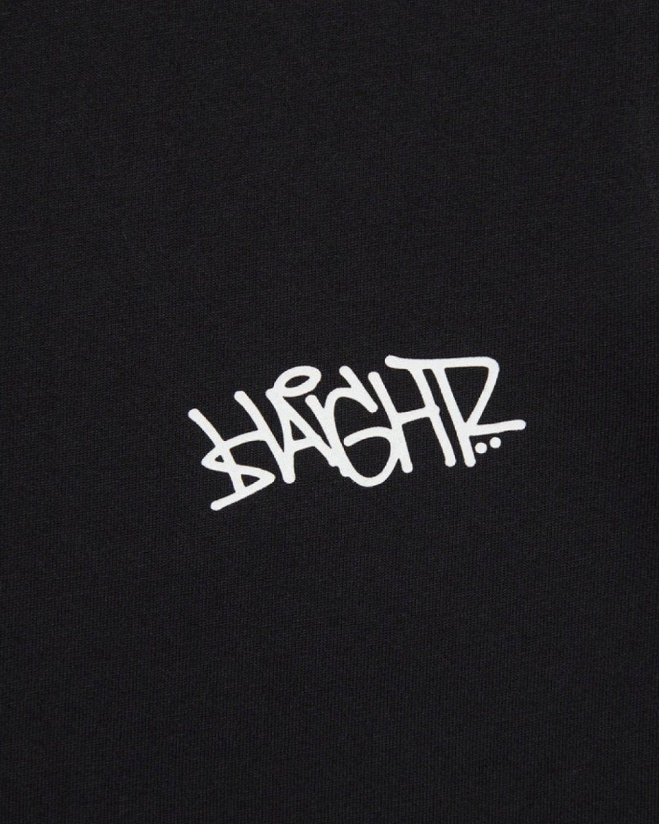 画像4: Haight HAIGHT MUNCHIES CLUB Tee ft. CASPER Black グラフィック 半袖 Tシャツ (4)
