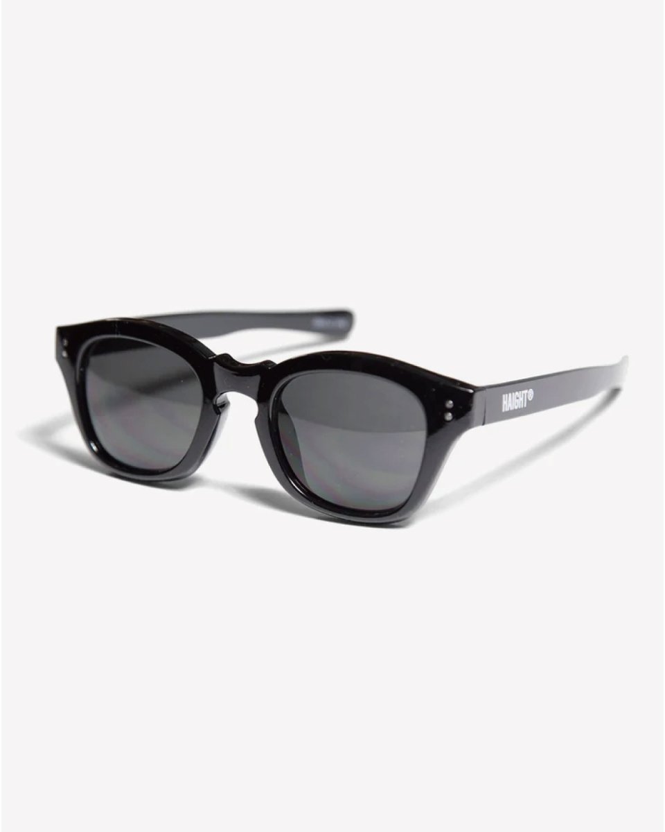 画像7: Haight WELLINGTON SUNGLASSES Black / Black ウェリントン サングラス (7)