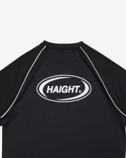 画像6: Haight OVAL LOGO DRY Tee Black パイピング ドライ 半袖 Tシャツ (6)