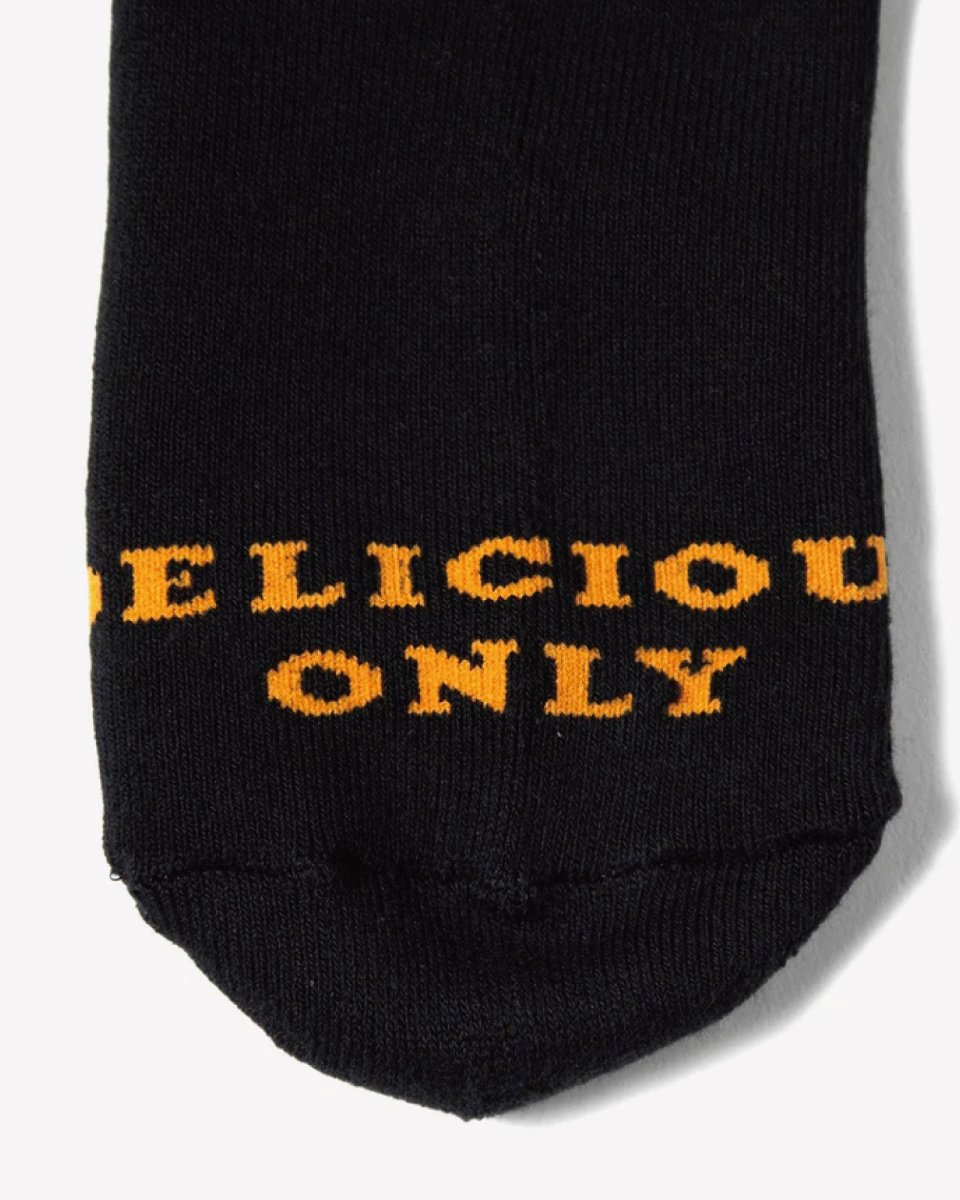 画像10: Haight M.C BURGER SOCKS Black RAT HOLE STUDIOS グラフィック ソックス (10)