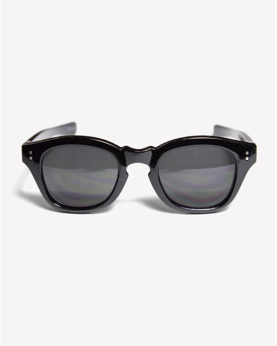 画像2: Haight WELLINGTON SUNGLASSES Black / Black ウェリントン サングラス (2)