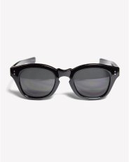 画像2: Haight WELLINGTON SUNGLASSES Black / Black ウェリントン サングラス (2)