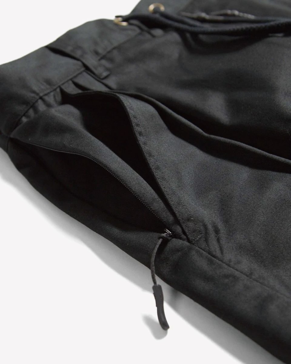 画像3: HAIGHT TWO-TUCK WORK PANTS Black 2タック ワーク パンツ (3)