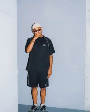 画像7: Haight OVAL LOGO DRY Tee Black パイピング ドライ 半袖 Tシャツ (7)