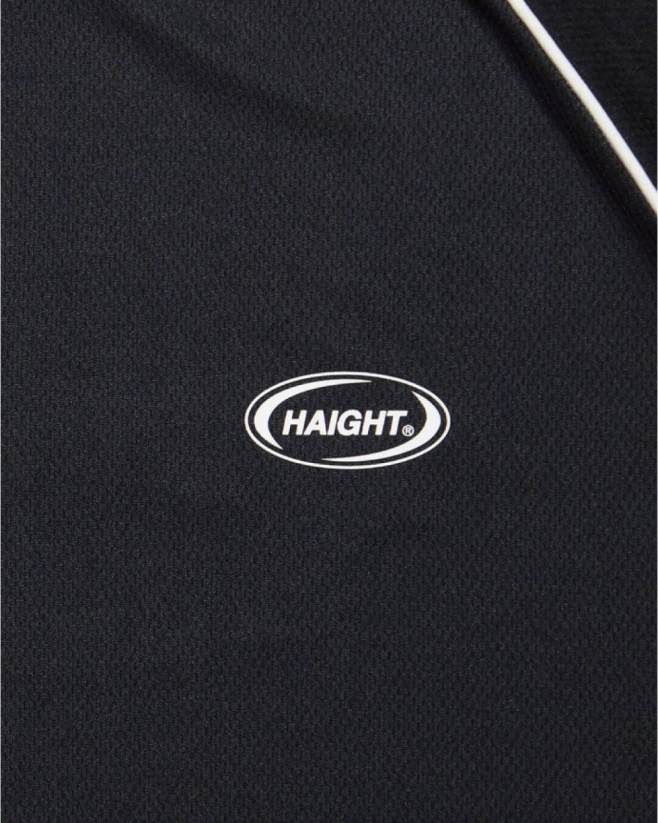 画像4: Haight OVAL LOGO DRY Tee Black パイピング ドライ 半袖 Tシャツ (4)