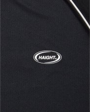画像4: Haight OVAL LOGO DRY Tee Black パイピング ドライ 半袖 Tシャツ (4)