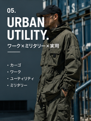 URBAN UTILITY ミリタリー ワーク Shellter