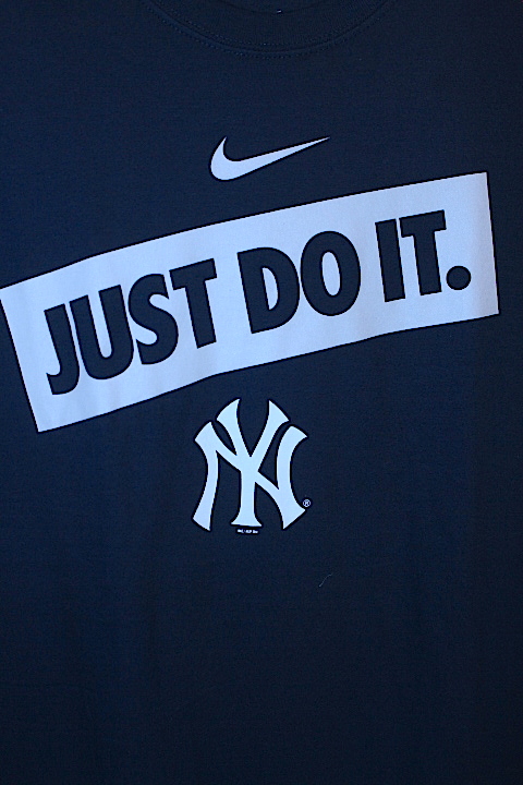Nike ナイキ Yankees Just Do It Tee Navy Shellter