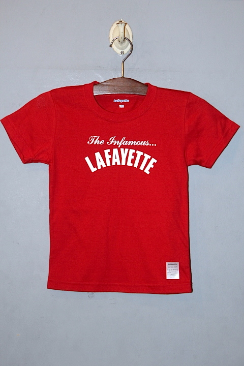 Lafayette ラファイエット Kids Infamous Tee S S Tee Red 子供服 Shellter Lafayette ラファイエット Kids Infamous Tee S S Tee Red 子供服 Shellter