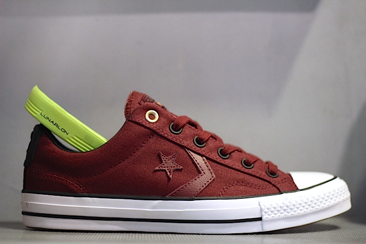 converse with lunarlon red