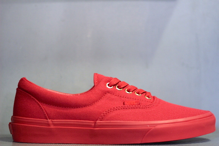 crimson red vans