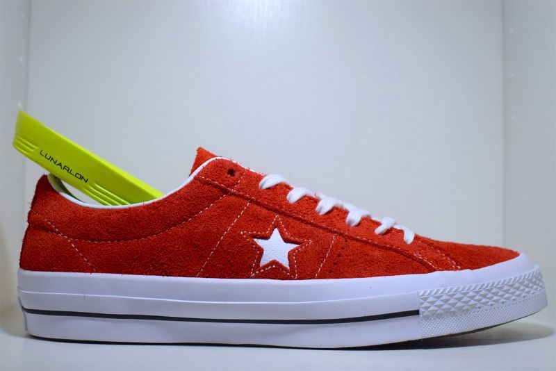 converse with lunarlon red