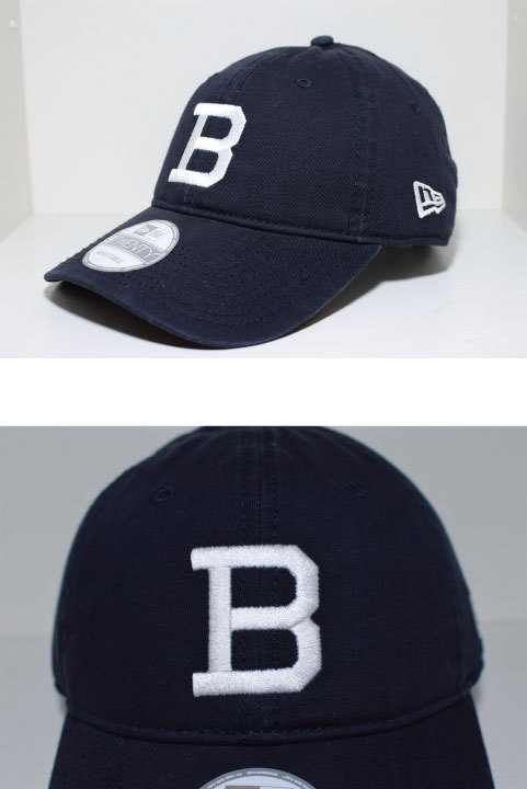 New Era ニューエラ 9twenty Mlb Classic Brooklyn Dodgers B Logo Cap Navy ブルックリン ドジャース ロゴ キャップ ハット ネイビー Team Logo Ball Cap Leather Strap レザー ストラップ Shellter