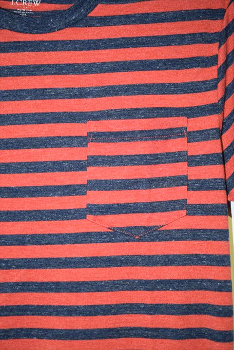 j crew pocket tee