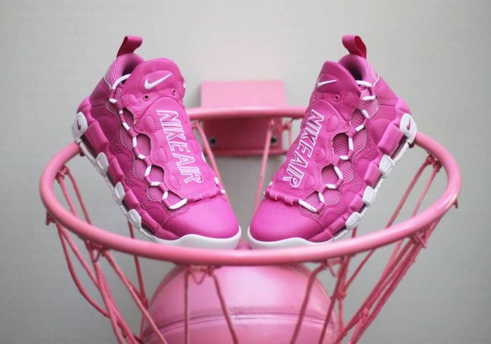 nike air more money pink