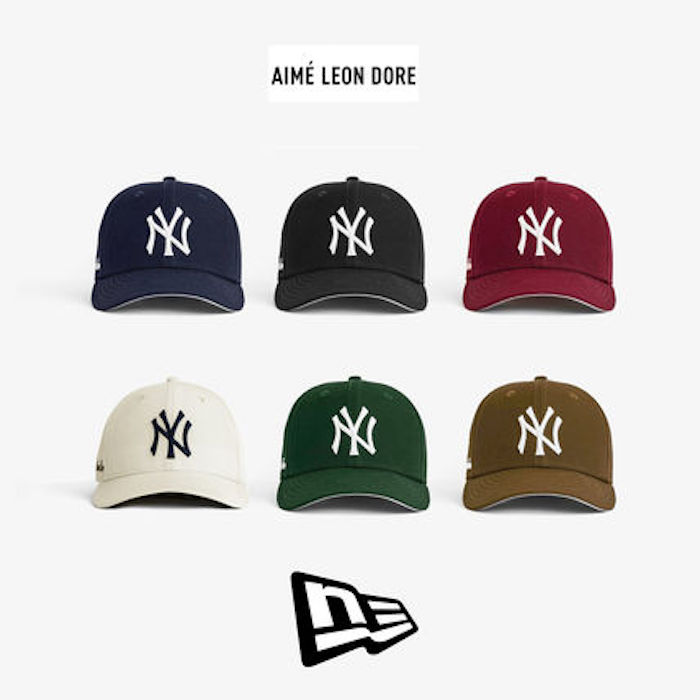 公式サイト店舗 Aime leon dore new era キャップ　ヤンキース　デニム キャップ