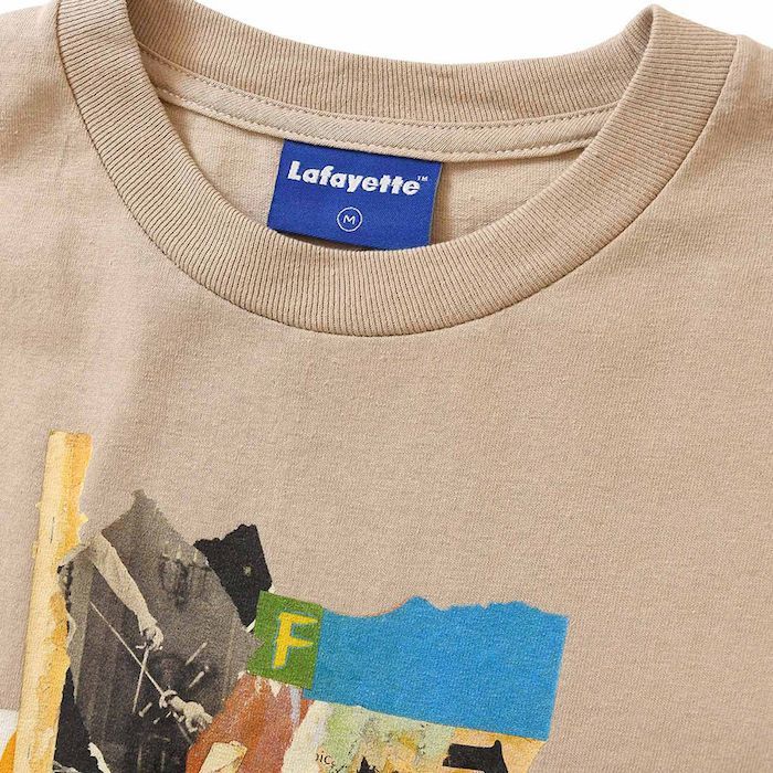 SHELLTER ONLINE SHOPはLFYT Lafayette （エルエフワイティー"ラファイエット"）正規取扱 / LFYT by Lafayette （エルエフワイティー"ラファイエット"）の× Jah Low Works Behind Tee 半袖 Tシャツ Sand Beige サンド ...