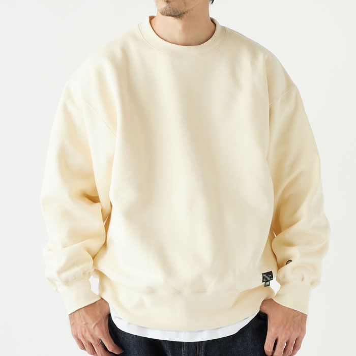 『C.E シーイー』SOLID CREW NECK クルーネックスウェット L