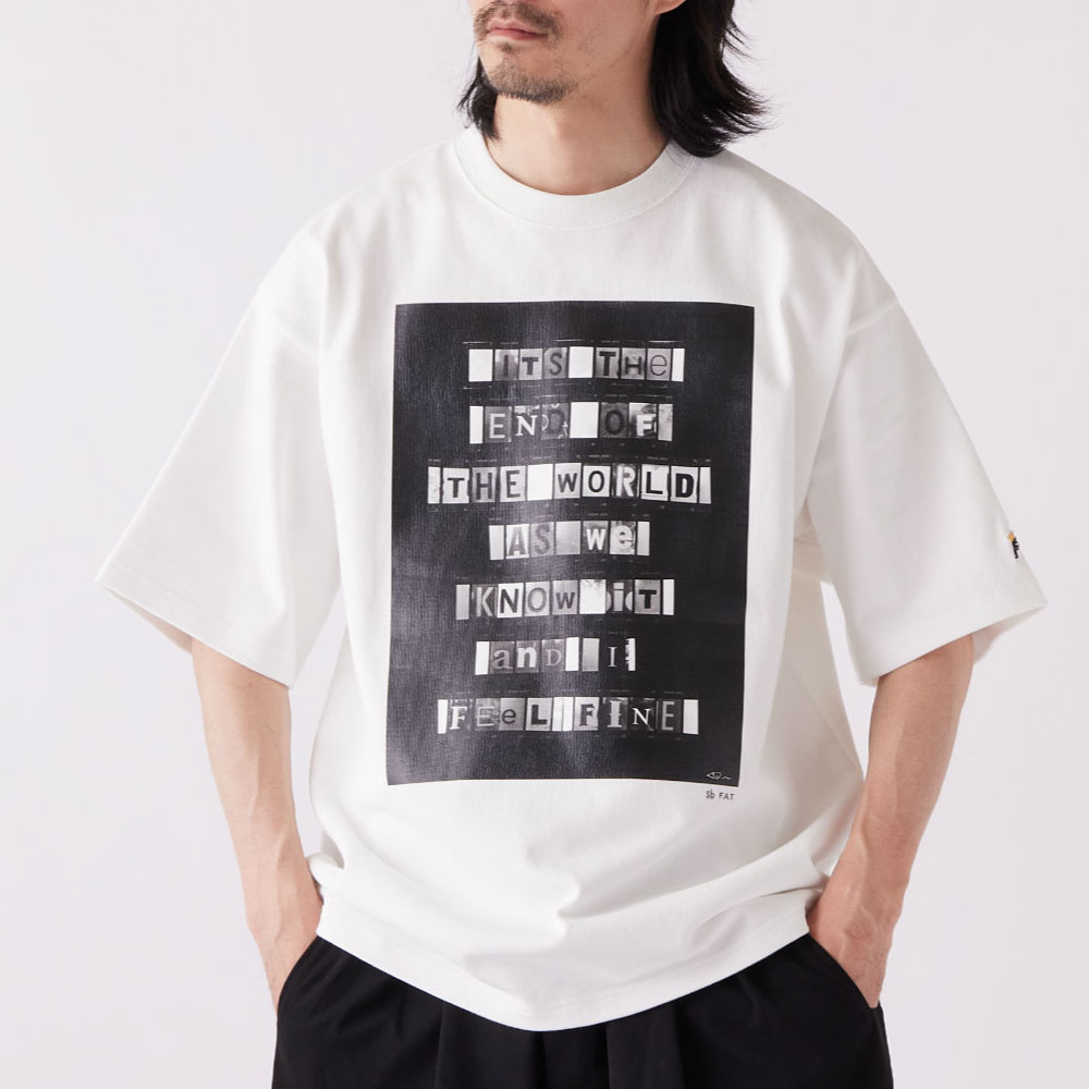 画像1: × J.T. × SB "NEGAAJU" S/S Tee Jai Tanju ヘビーオンス 13oz 半袖 Tシャツ White (1)