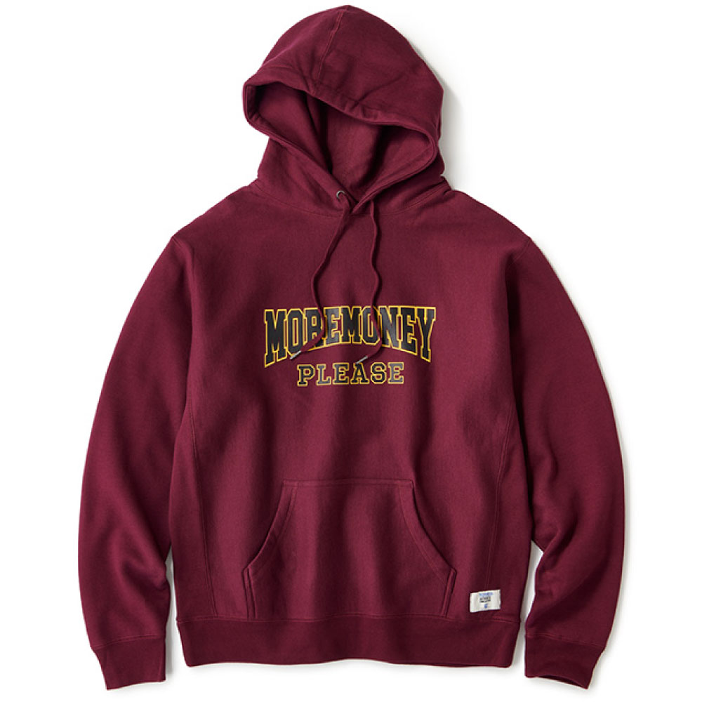 HOODIE SWEAT - BURGUNDY/L フーディー スウェット