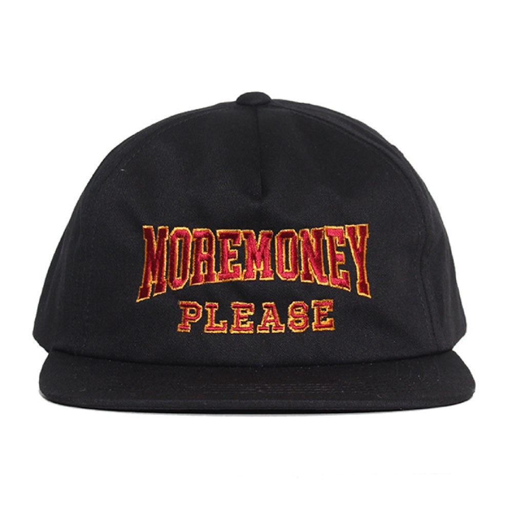 Mo Money 5Panel Snap Back Cap カレッジ ロゴ スナップバック キャップ 帽子