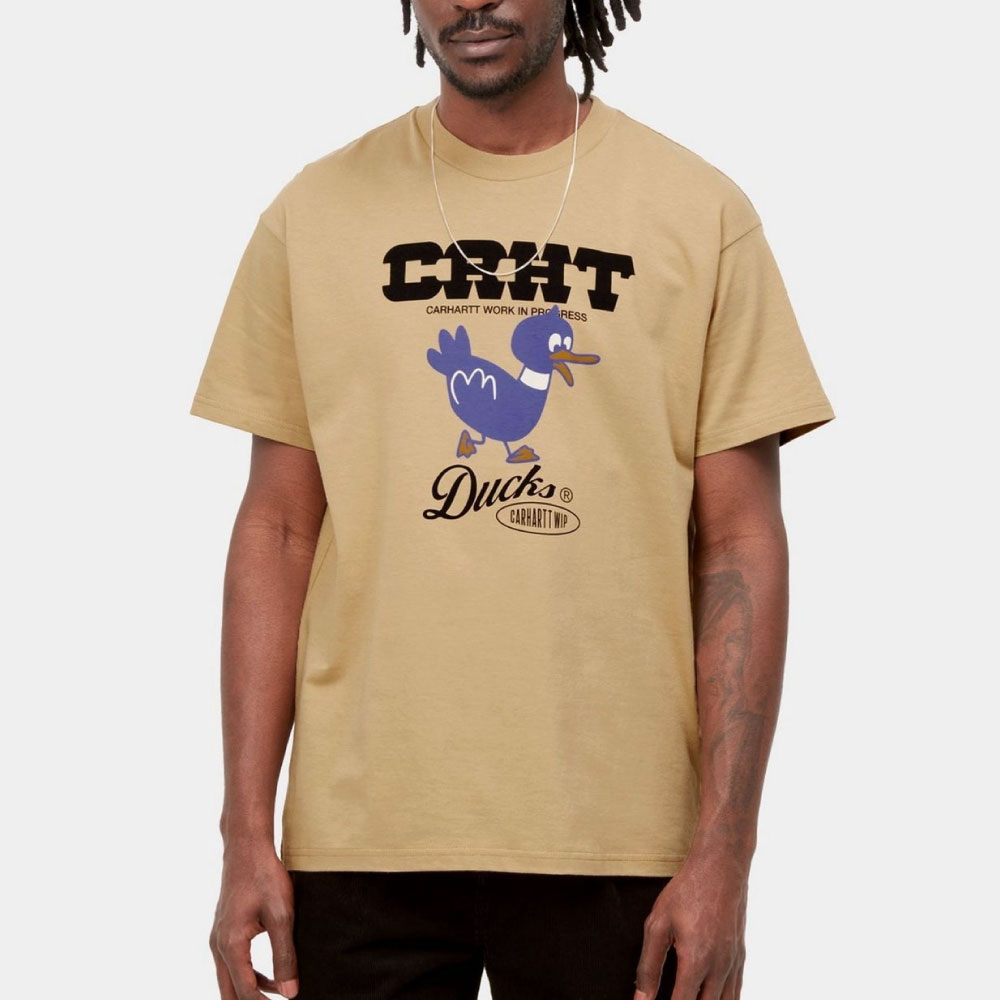 CRHT Ducks S/S Tee ルーズフィット 半袖 Tシャツ オーガニック