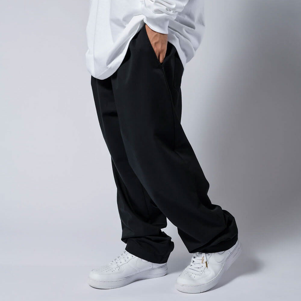 Relaxed Fit Chef Pants Black シェフ パンツ