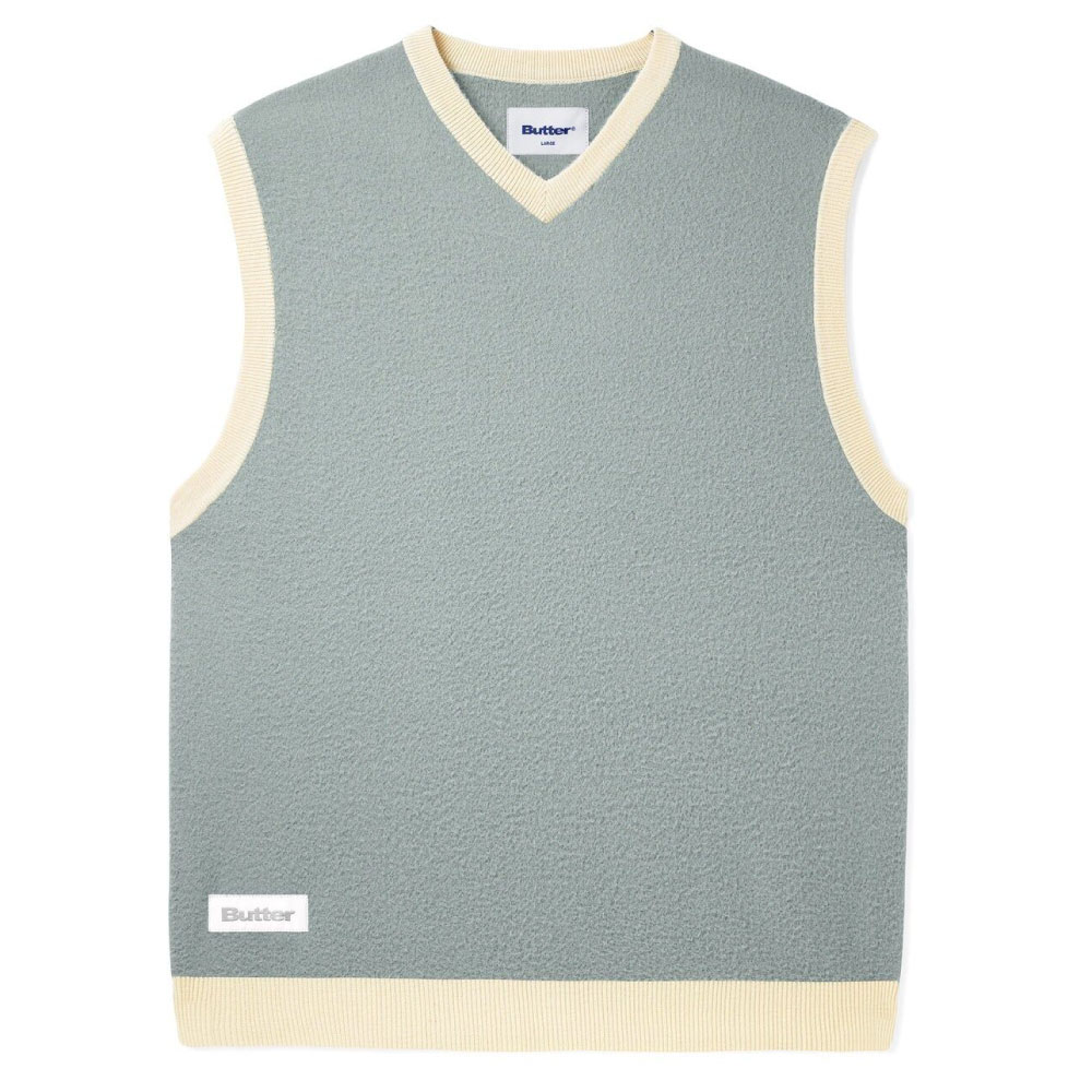 mohair knit vest