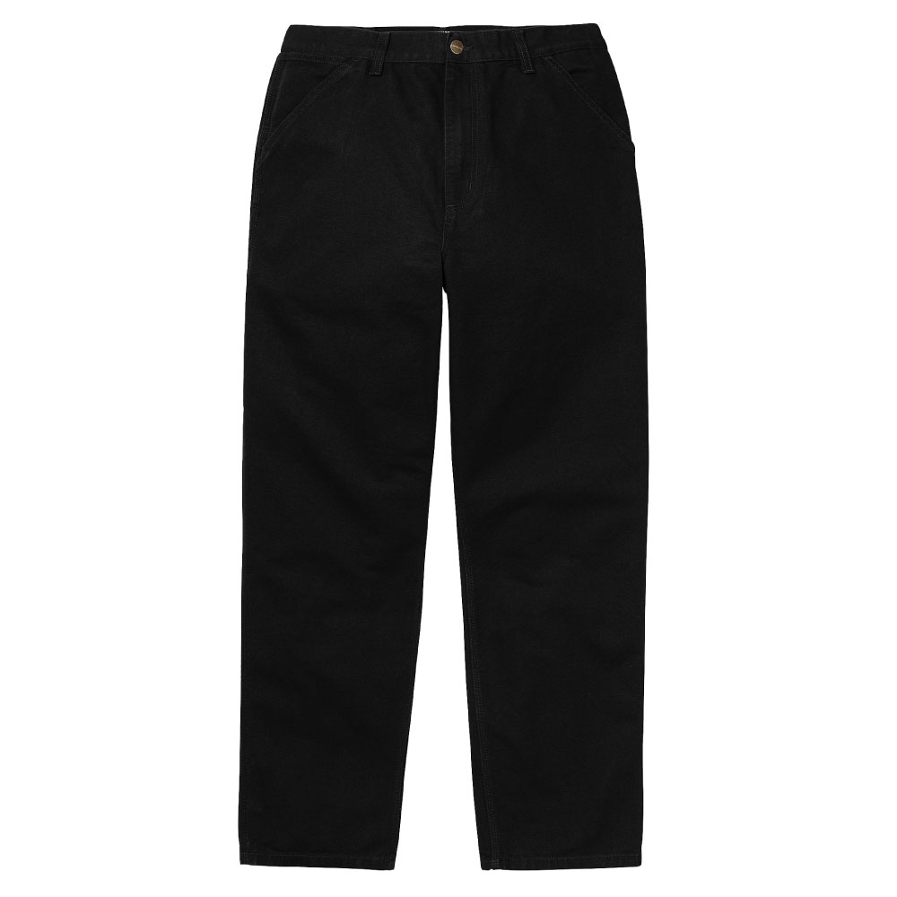 股上345Carhartt WIP Single Knee Pants Black