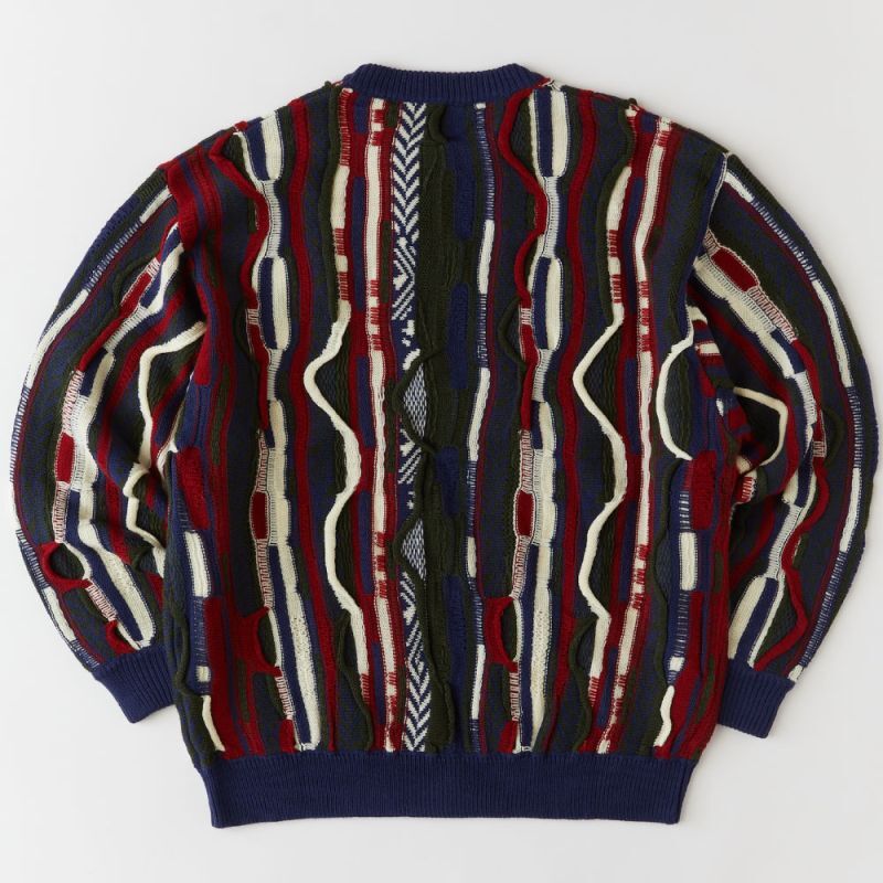 Coogious Crewneck Knit Sweater 3D クルーネック ニット セーター