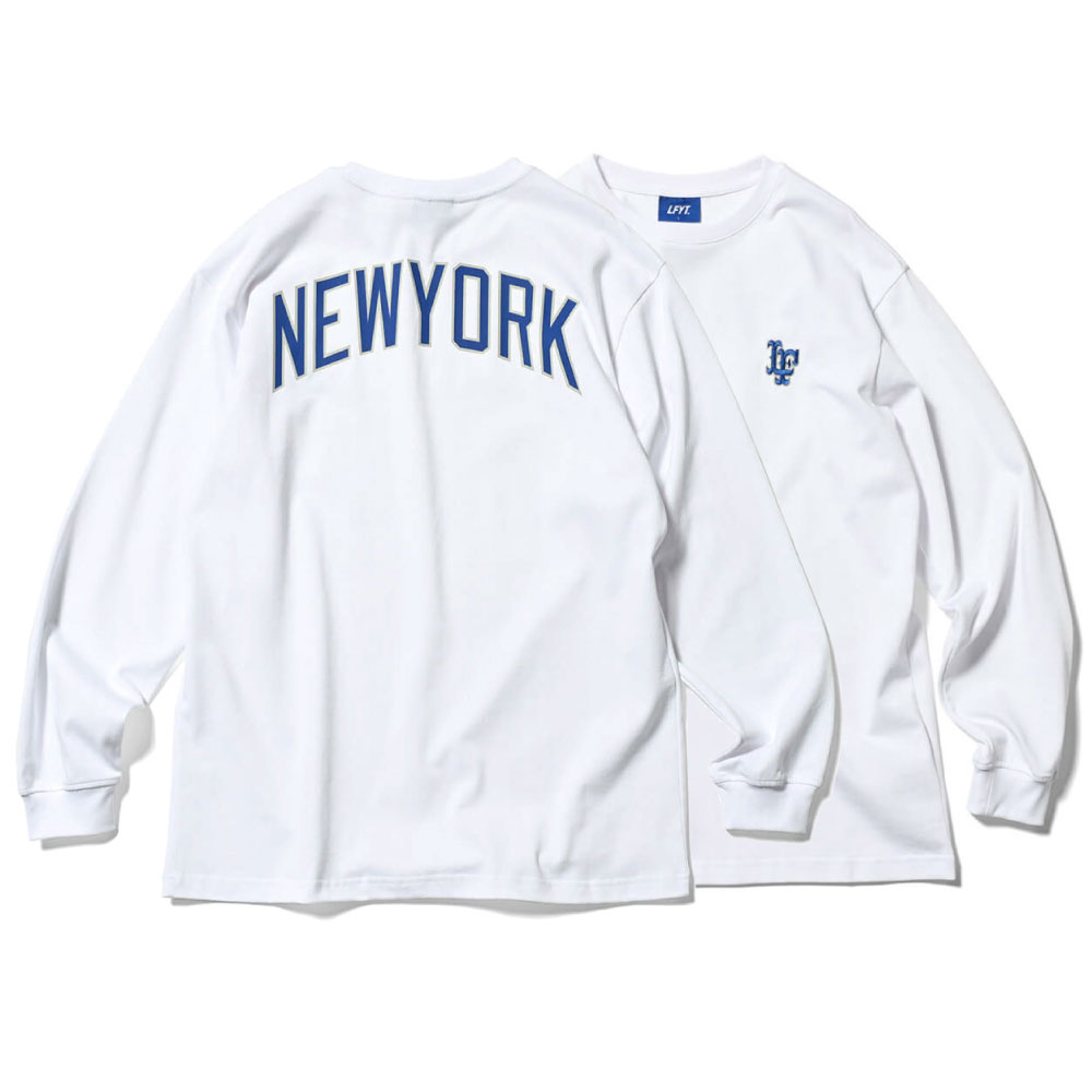 画像1: New York Arch Logo L/S Tee ニューヨーク アーチ ロゴ 長袖 Tシャツ (1)