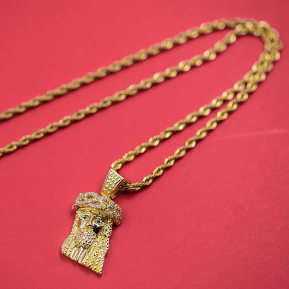 ブランドGHOSTGHOST  JESUS PIECE NECKLESS GOLD 新品未使用品