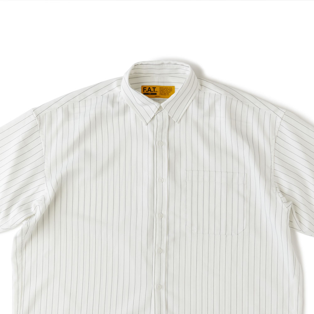 正規取扱店】F.A.T. (FAT エフエイティー) Bigpin Stripe Shirt