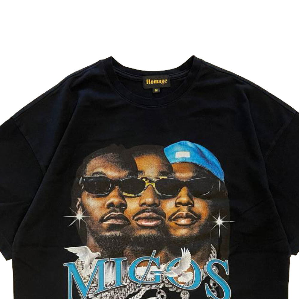 正規取扱通販店】 Homage Tees(オマージュティーズ) Migos Culture III ...