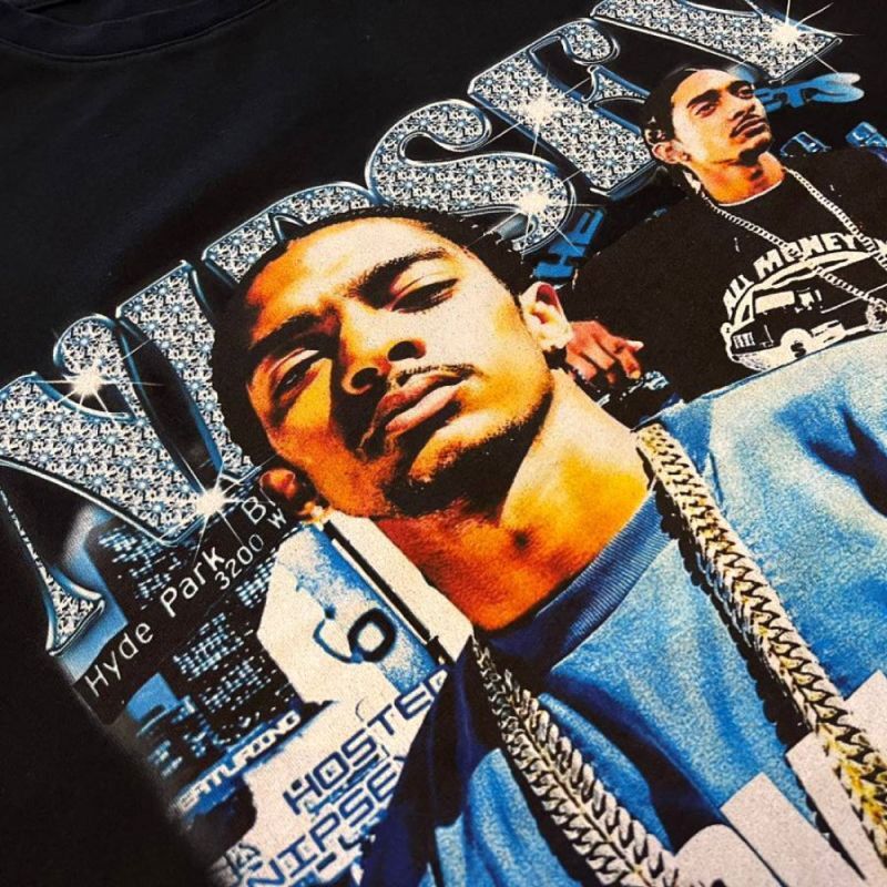 Nipsey Hussle S/S Music Rap Tee 半袖 二プシーハッスル ヘヴィーウェイト ミュージック Tシャツ