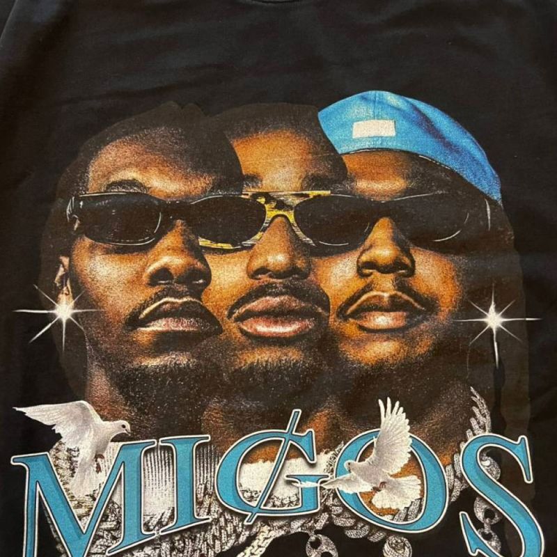 Migos Culture III S/S Music Rap Tee 半袖 ミーゴス ヘヴィーウェイト ミュージック Tシャツ
