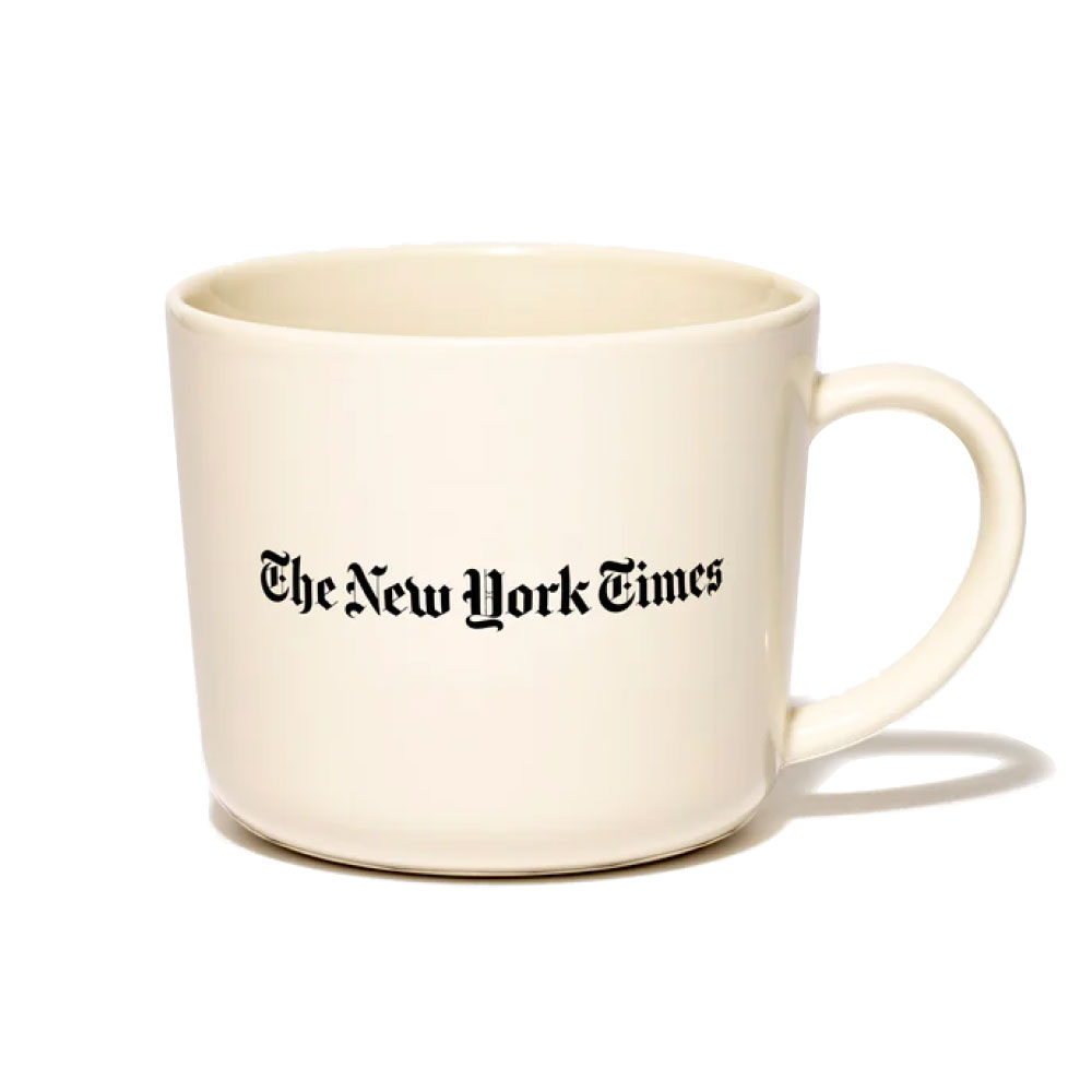 正規取扱店】The NewYork Times(ニューヨークタイムズ) Porcelain Logo