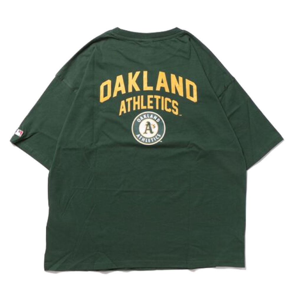 正規取扱店】 公式 MLB (エムエルビー) Oakland Athletics Logo Tee