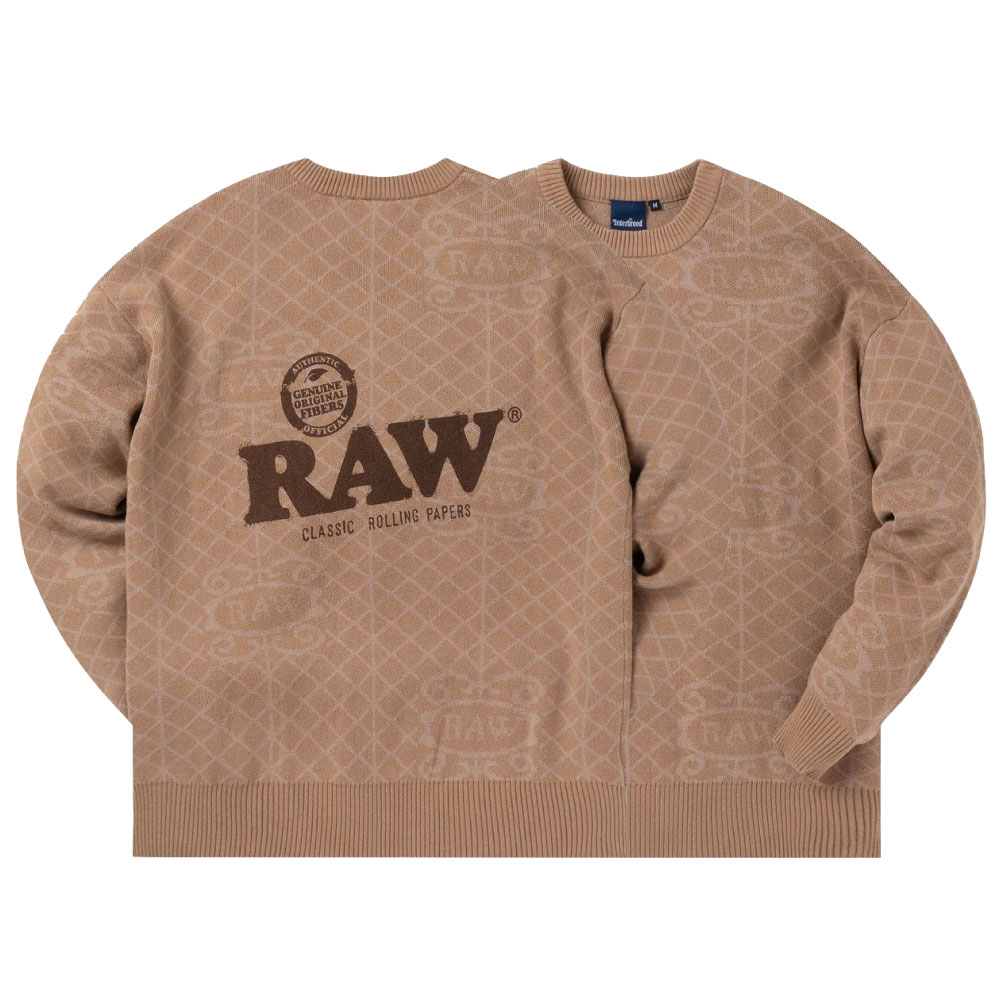 正規取扱通販店】 Interbreed(インターブリード) x Raw Rolled Up Knit