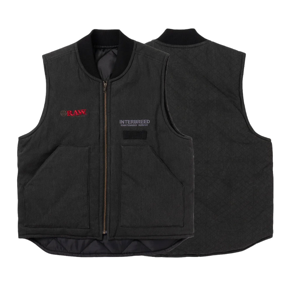 正規取扱通販店】 Interbreed(インターブリード) x Raw Factory Vest