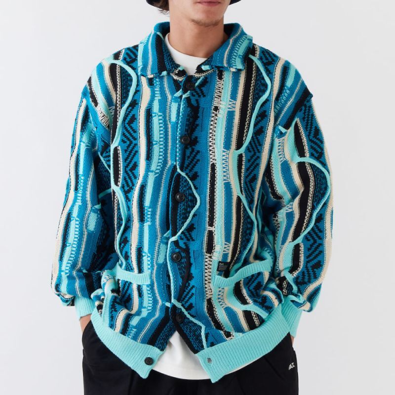 画像1: Foogigan Knit Cardigan Sweater SBL ニット セーター カーディガン (1)